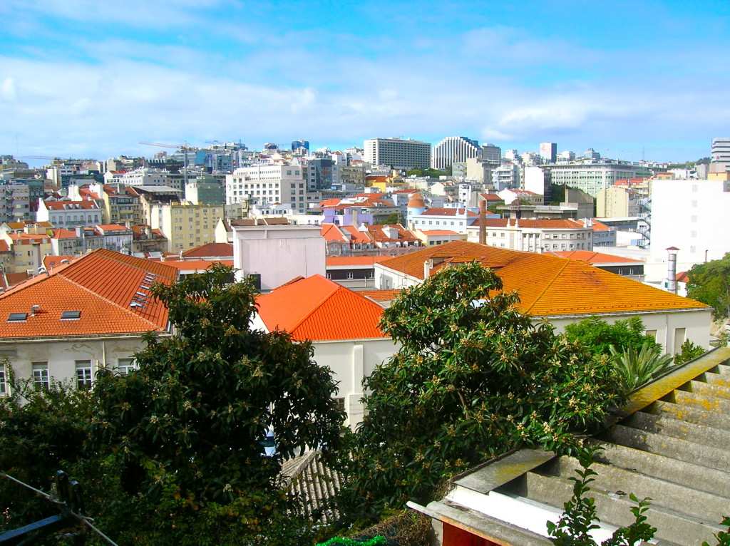 Lisbon red rooftops