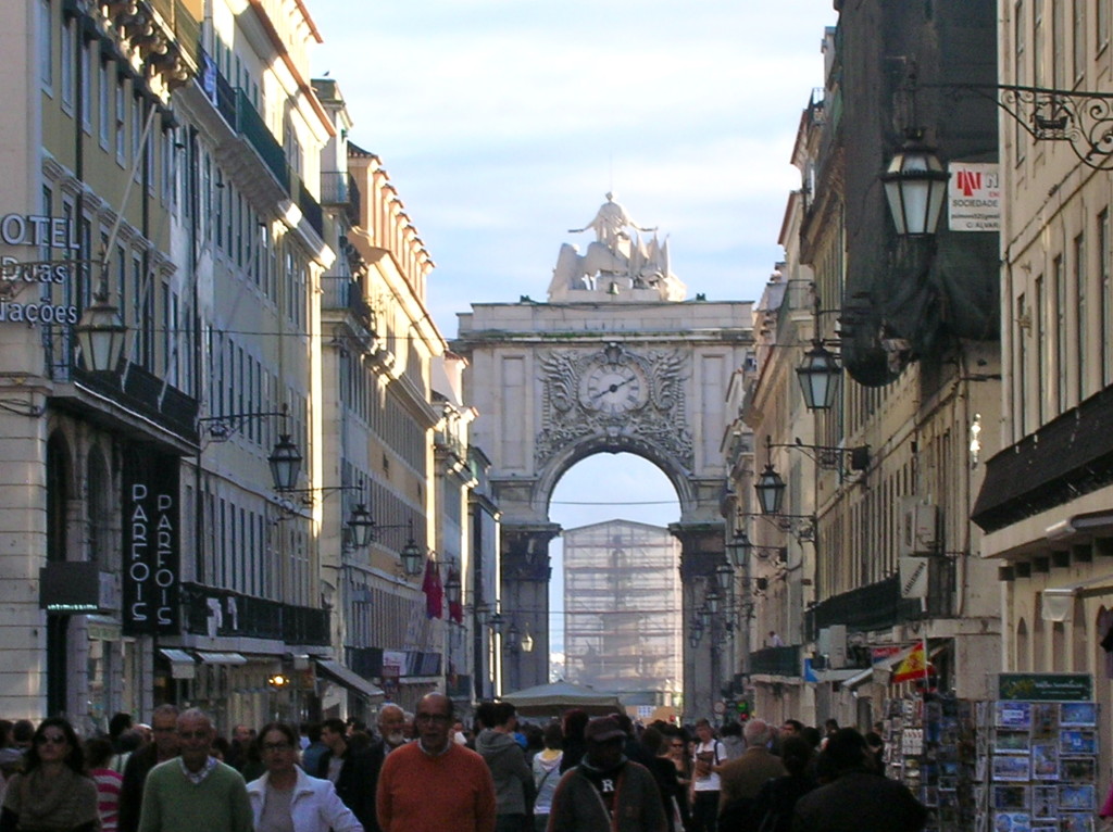 Lisbon Rua Augusta Arch