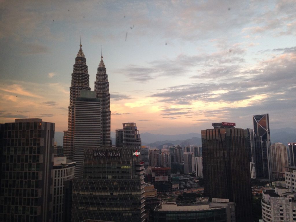 Kuala Lumpur sunset