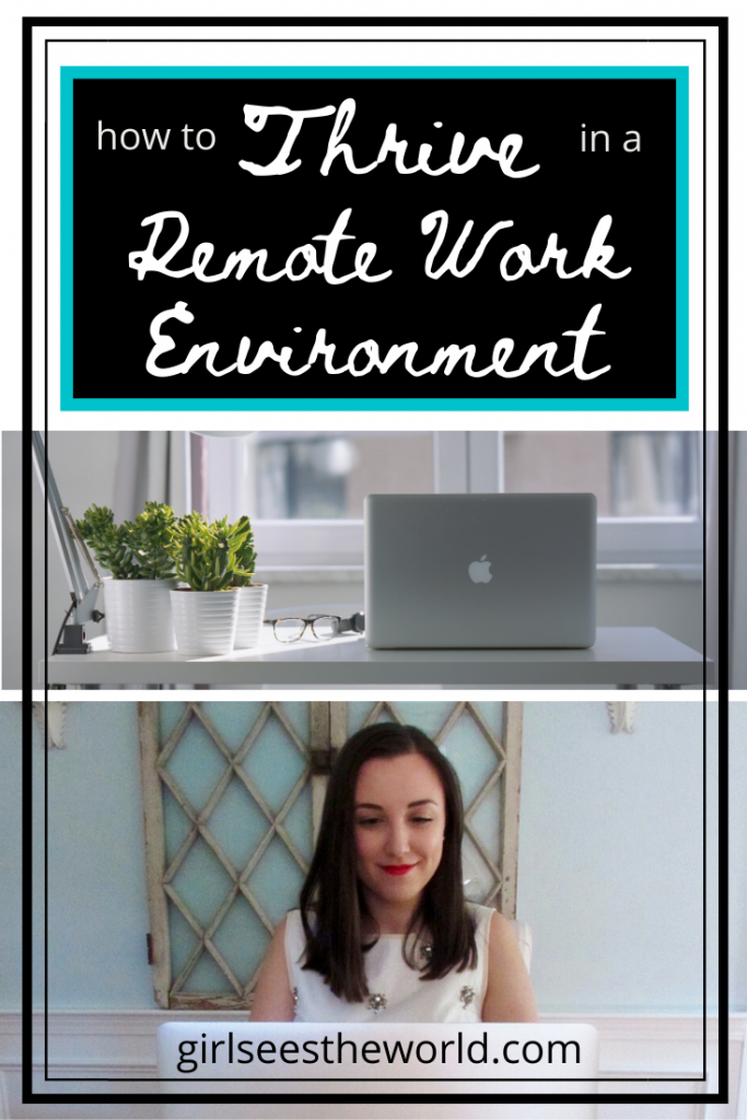 thrive in a remote work environment