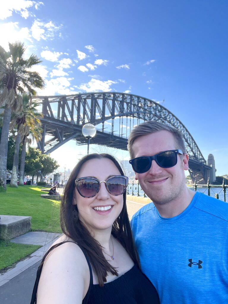 couple in Sydney Australia